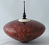 Amboyna Burl with finial