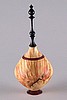 Box Elder, Cocobola with African Blackwood finial
