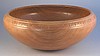 Maple Bowl with Carving